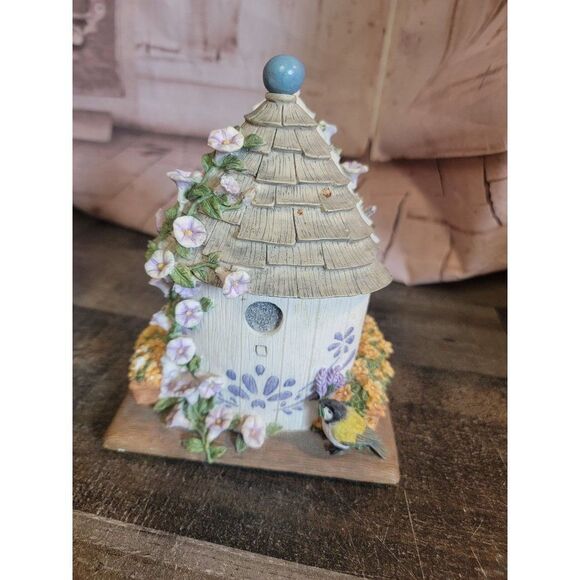 Pfaltzgraff ceramic birdhouse napkin holder Decor figure - Picture 4 of 5